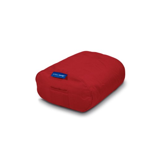 Repose pieds extérieur Evolution Ottoman Outdoor Rouge